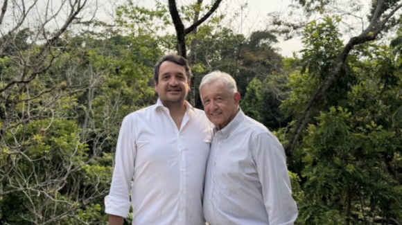 ‘Andy’ López Beltrán reaparece y presume FOTO con AMLO