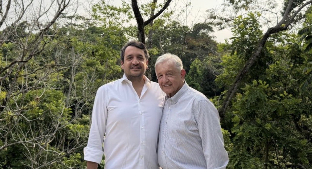 'Andy' López Beltrán reaparece y presume FOTO con AMLO