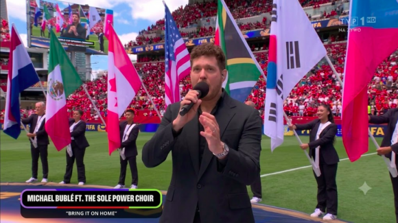 Michael Bublé lidera la inauguración del Mundial 2026 en Canadá con un espectáculo multicultural