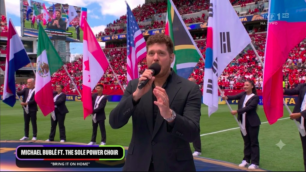Michael Bublé lidera la inauguración del Mundial 2026 en Canadá