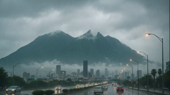 Clima en Monterrey: Lluvias matutinas y ambiente húmedo para este 16 de junio