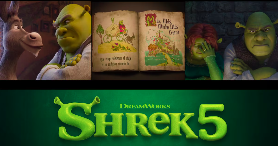 Lanzan tráiler de "Shrek 5" y confirman salida de Alfonso Obregón
