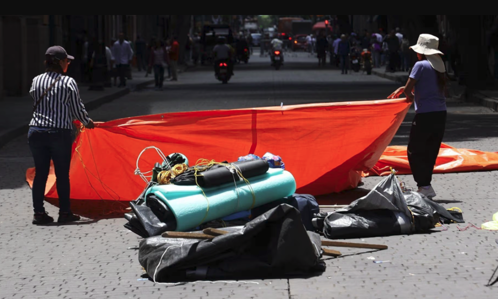 CNTE concluyó protestas en la capital