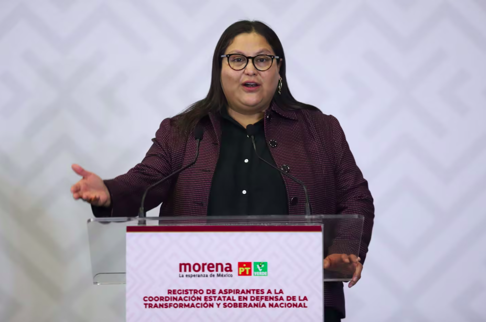 Citlalli Hernández destaca que registro de aspirantes avanza con participación, unidad y transparencia