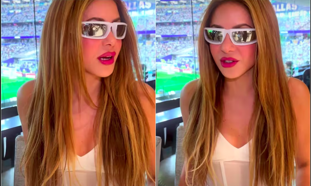 Shakira vuelve a un escenario mundialista