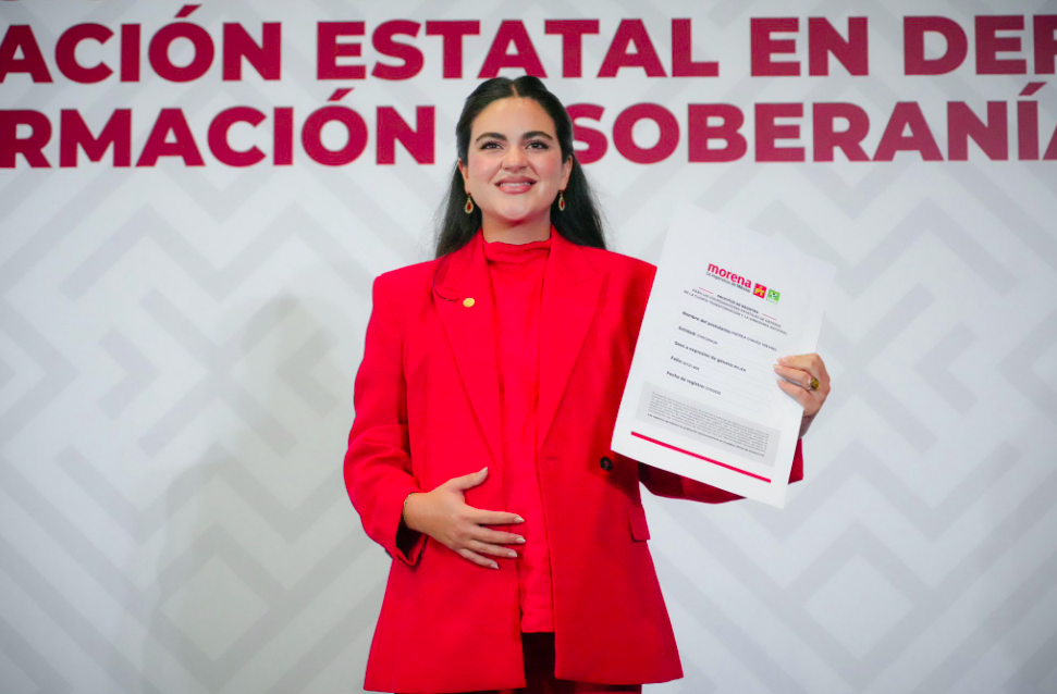 Andrea Chávez entra a la contienda