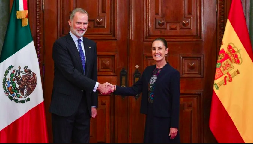 Sheinbaum y Felipe VI