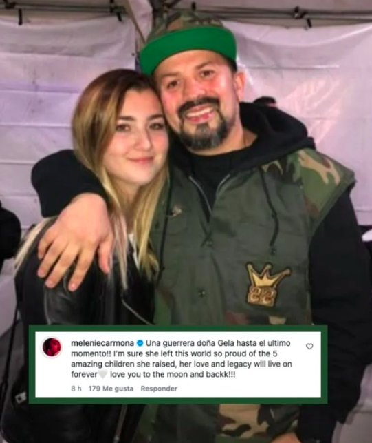 Mensaje de Melenie Carmona