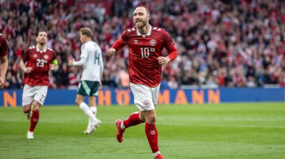 Amistoso: Christian Eriksen se desvanece; Partido Dinamarca-Ucrania se suspende