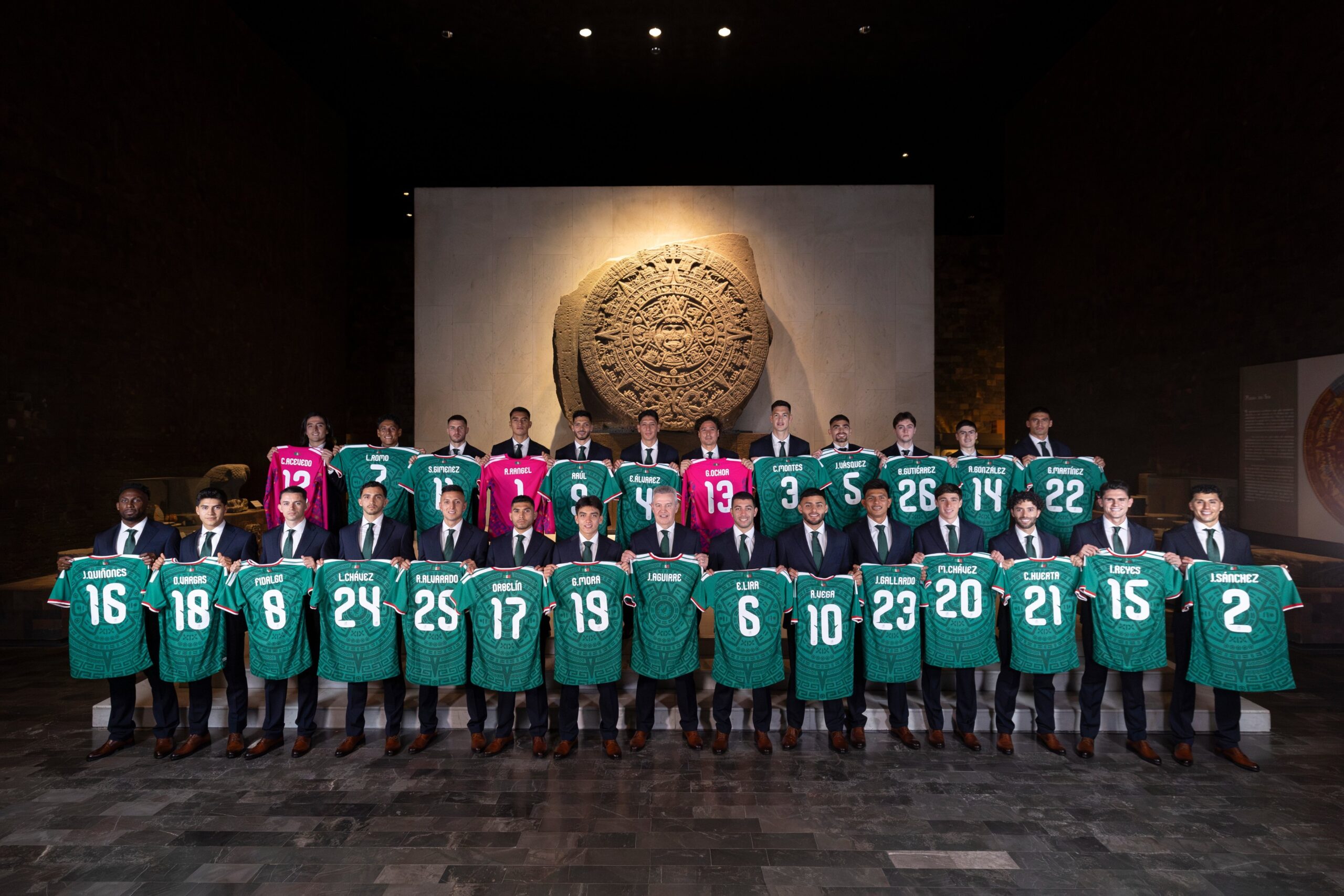 Mundial 2026: ¿Qué dorsal portarán los jugadores de la Selección Mexicana?