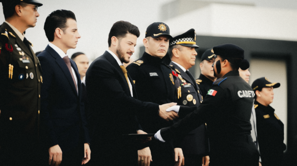 Fuerza Civil de Nuevo León alcanza los 6,500 elementos operativos tras graduación de cadetes