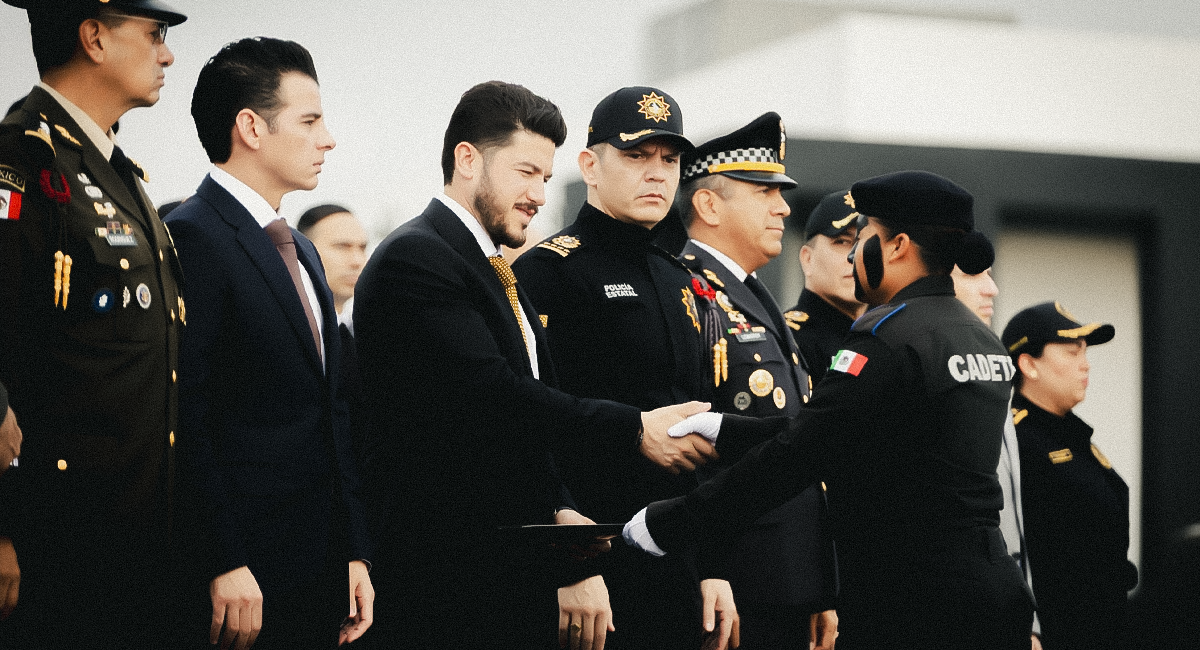 Fuerza Civil de Nuevo León alcanza los 6,500 elementos operativos tras graduación de cadetes