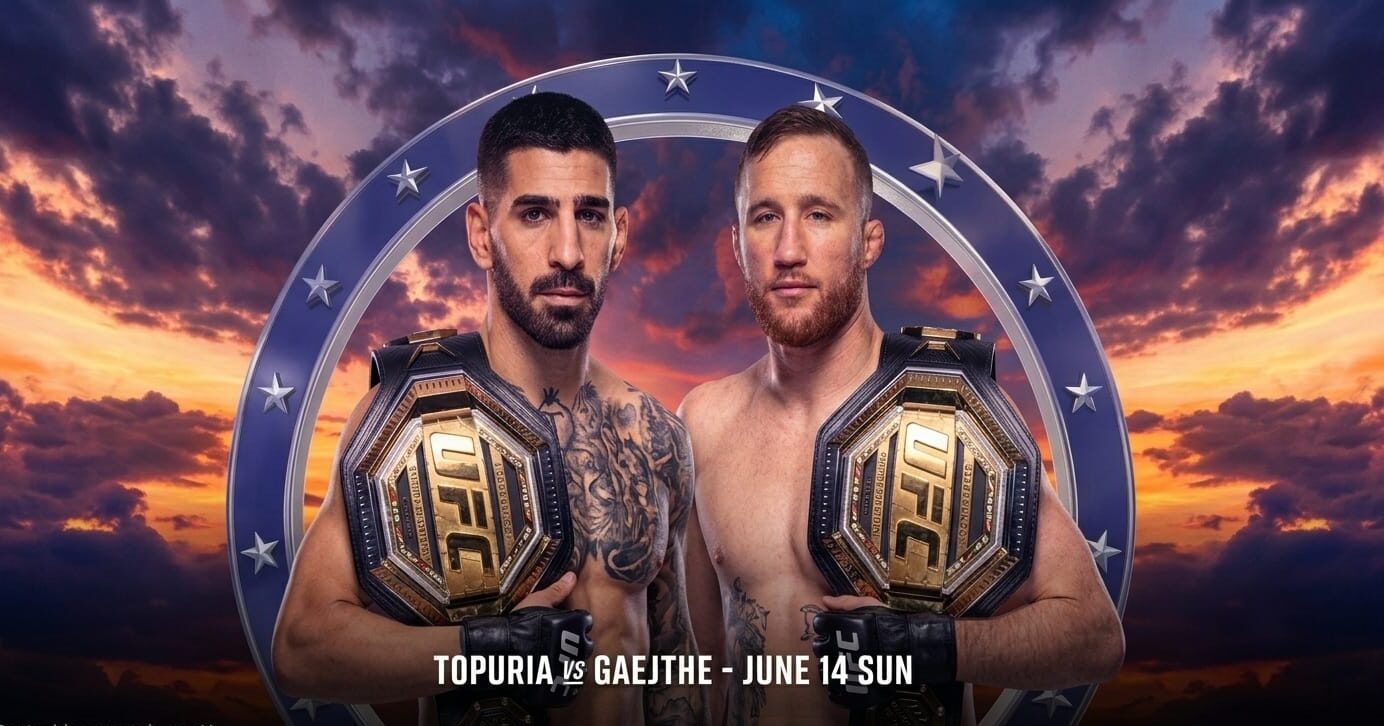 UFC Freedom 250: Ilia Topuria vs Justin Gaethje ¿Dónde y a qué hora ver la pelea?