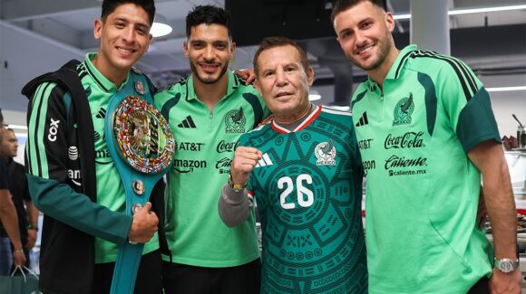 Mundial 2026: ¡Consejos del campeón! Julio César Chávez visitó a la Selección Mexicana
