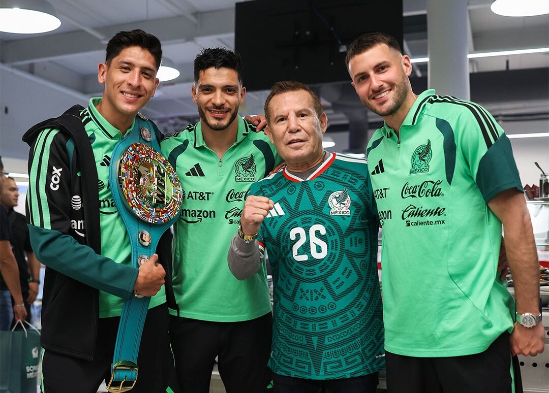 Mundial 2026: ¡Consejos del campeón! Julio César Chávez visitó a la Selección Mexicana