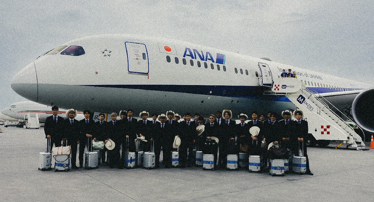 La Selección de Japón arribó a Monterrey para comenzar una minipretemporada