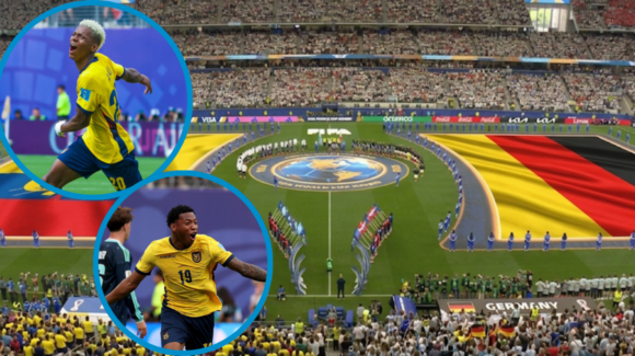 Mundial 2026: Ecuador logra la hazaña; vence a Alemania y clasifica a dicesieisavos