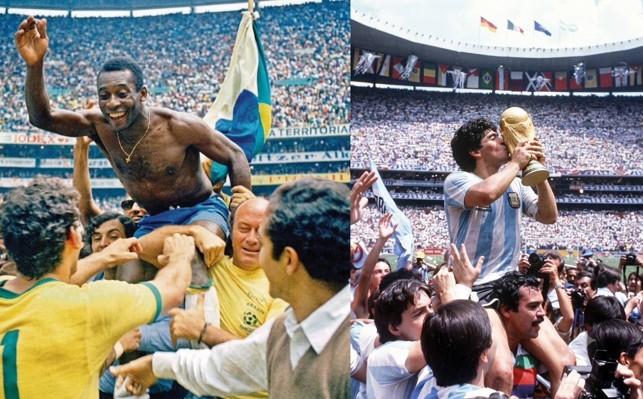 Mundial 2026: Pelé y Maradona serán homenajeados en la inauguración en la Ciudad de México