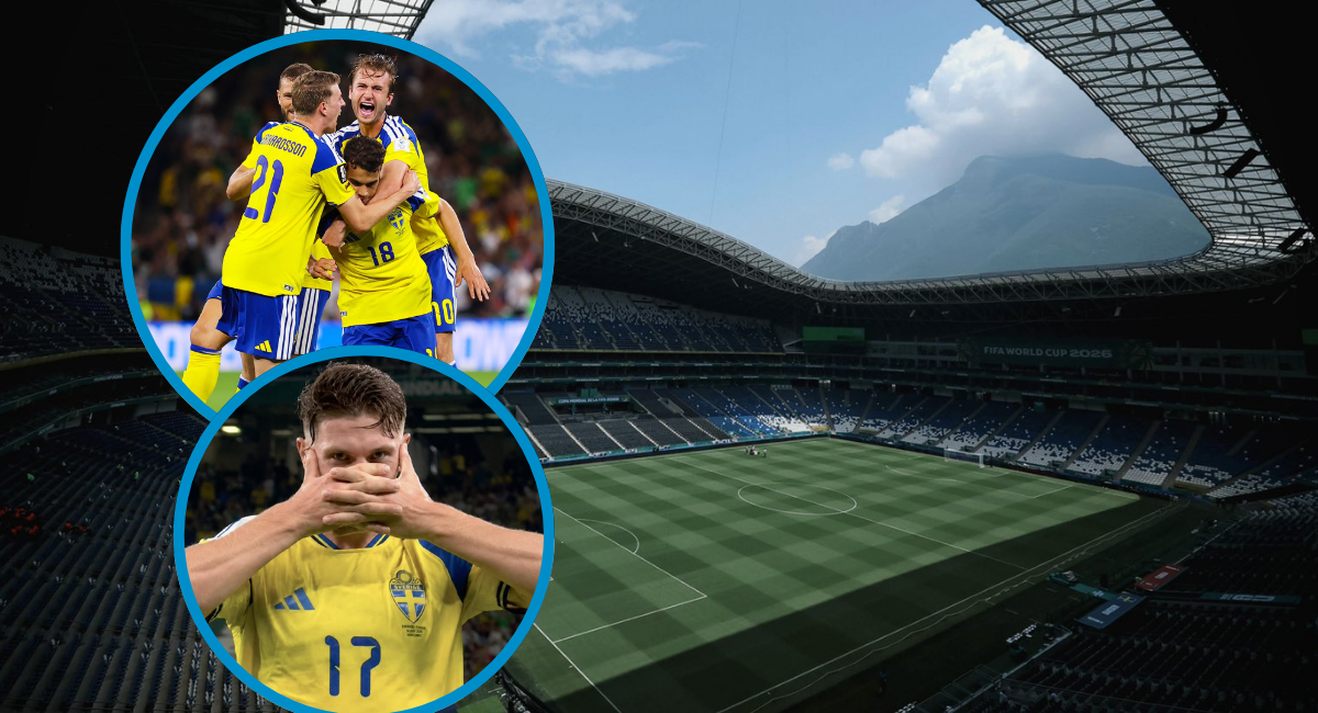 Suecia le gana 5-1 a Túnez en primer partido del Mundial 2026 en Estadio de Monterrey