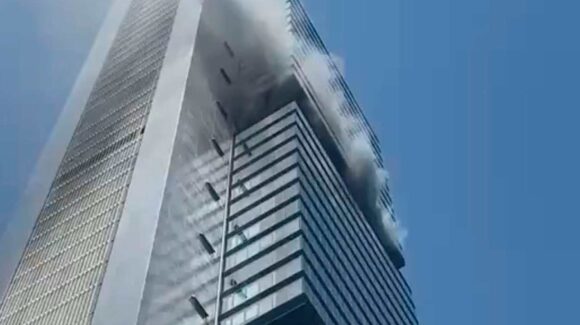 Explosión en torre Moeve de Madrid causa desalojos y cortes viales en la capital española