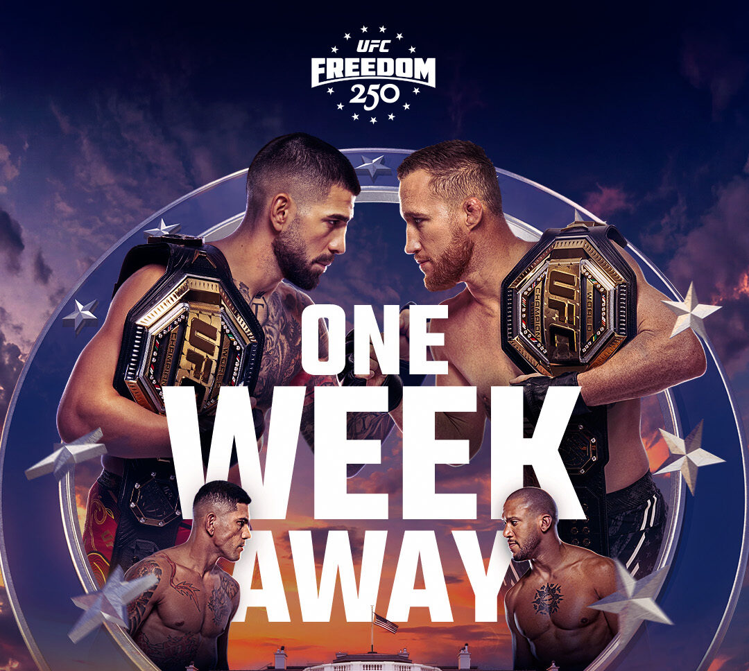 UFC Freedom 250: Ilia Topuria vs Justin Gaethje; la semana de pelea llegó a la Casa Blanca