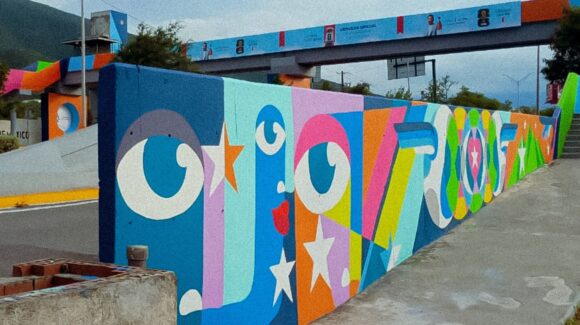 Los alrededores del Estadio Monterrey se embellecen; concluyen murales y obras urbanas