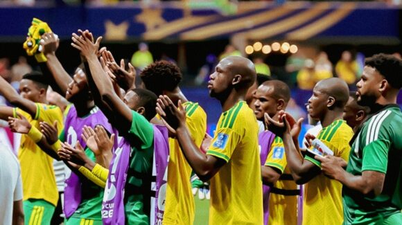 La selección de Sudáfrica arriba a Monterrey para su compromiso ante Corea del Sur