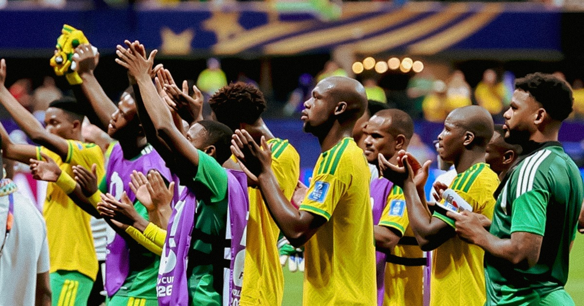 La selección de Sudáfrica arriba a Monterrey para su compromiso ante Corea del Sur