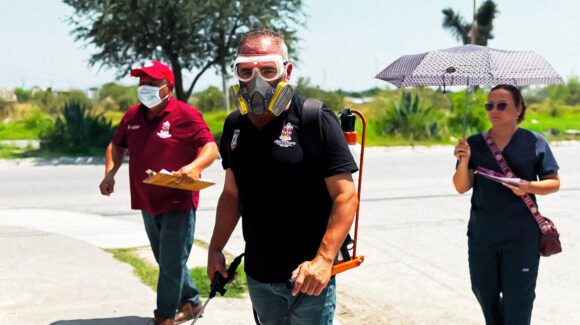 En Escobedo, Nuevo León, despliegan operativo integral contra mosquitos, pulgas y garrapatas
