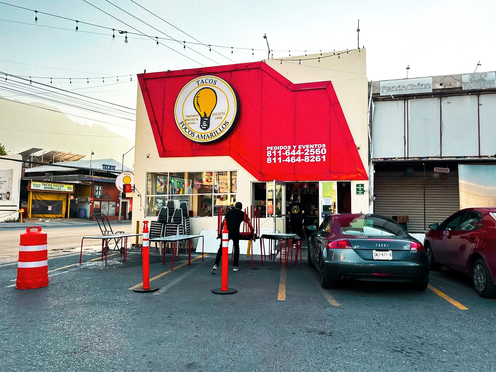 Fue agredido un trabajador de la taquería 'El Amarillo'