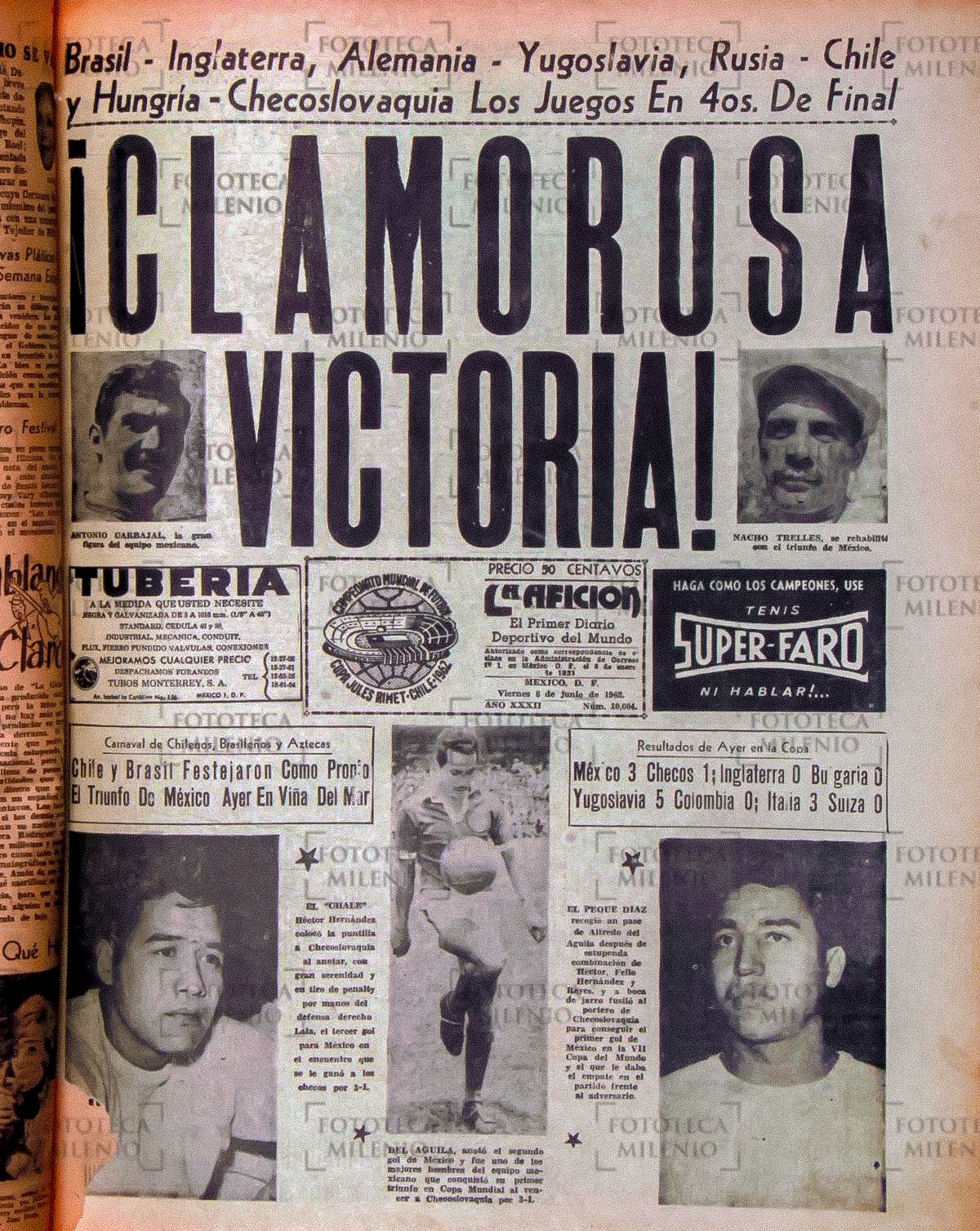 Edición de Chile 1962