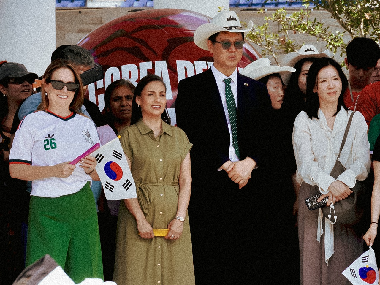 Ensamble coreano ON: R presenta espectáculo cultural en el Parque del Agua