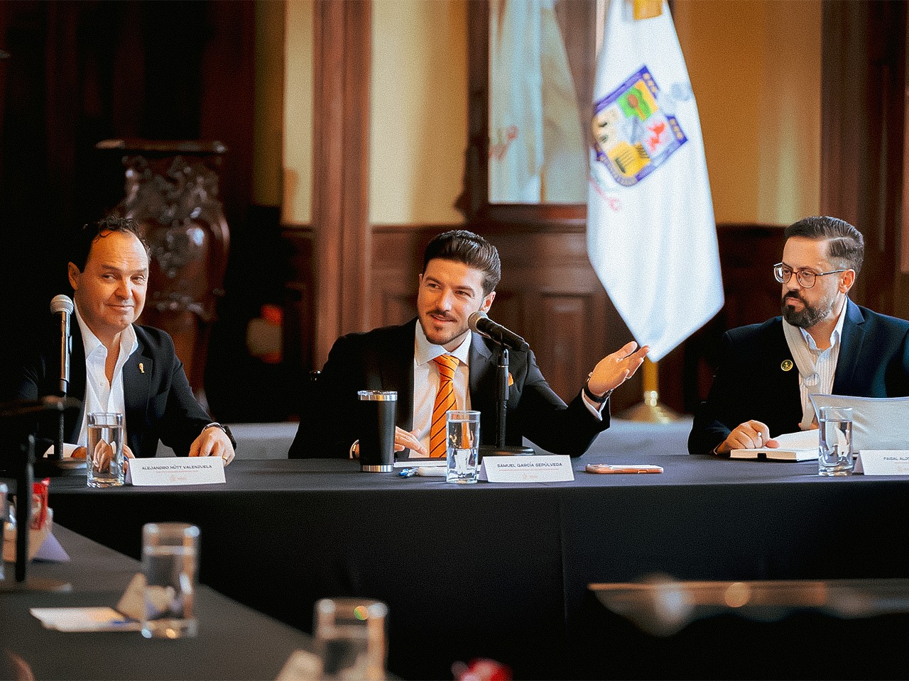 Samuel García destaca visión de Nuevo León como sede mundialista ante Arabia Saudita