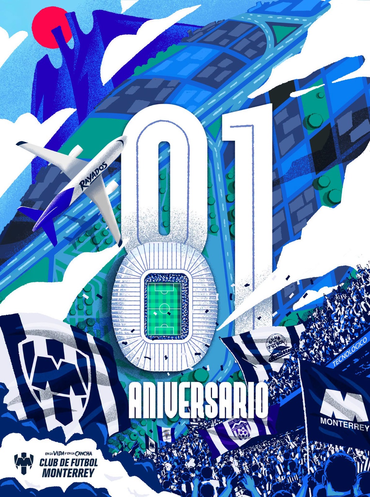 Rayados celebra 81 años de historia con homenaje a leyendas y votación abierta a la afición