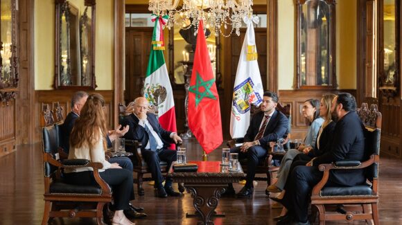 Nuevo León y Marruecos fortalecen lazos comerciales y cultura; reciben a delegación marroquí