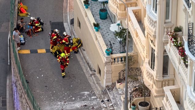 Explosión Mónaco