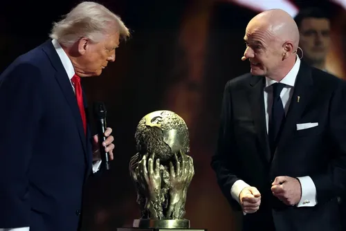 Trump e Infantino