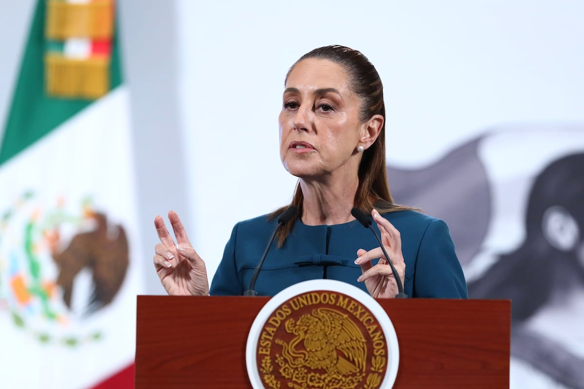 Sheinbaum dice que defenderá a las víctimas en alusión a la disputa entre Fernández Noroña y Grecia Quiroz