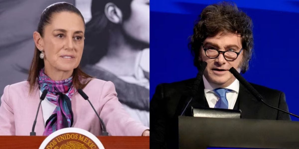 Sheinbaum responde a Milei tras acusación sobre el presunto financiamiento de una “campaña antiargentina”