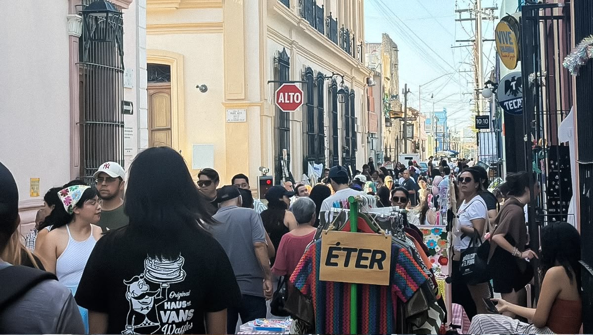 El Mercadito de Barrio Antiguo cumple 24 años como referente cultural e histórico del centro de Monterrey