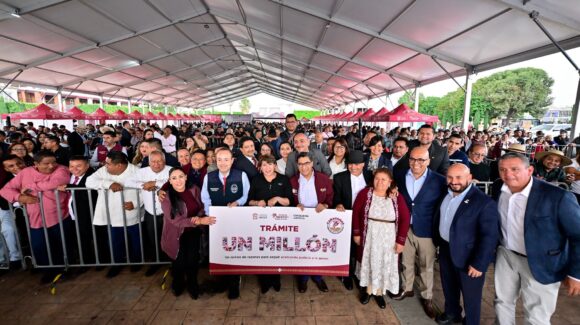 Gobernadora Delfina Gómez anuncia beneficio para 370 mil familias en Edomex con asesoría jurídica
