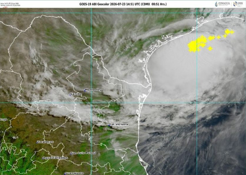 Ciclón ‘Bertha’ genera alertas en Coahuila, Nuevo León y Tamaulipas
