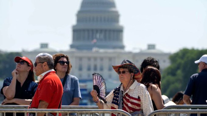 Calor extremo marcará el fin de semana largo en Estados Unidos