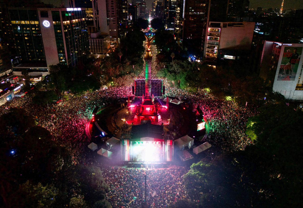 Más de un millón de personas celebran triunfo de México en la CDMX