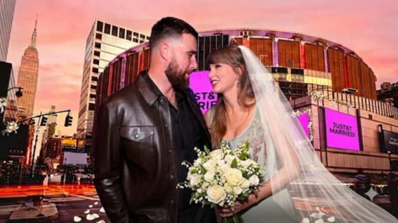 Taylor Swift y Travis Kelce se casan en una lujosa ceremonia en el Madison Square Garden