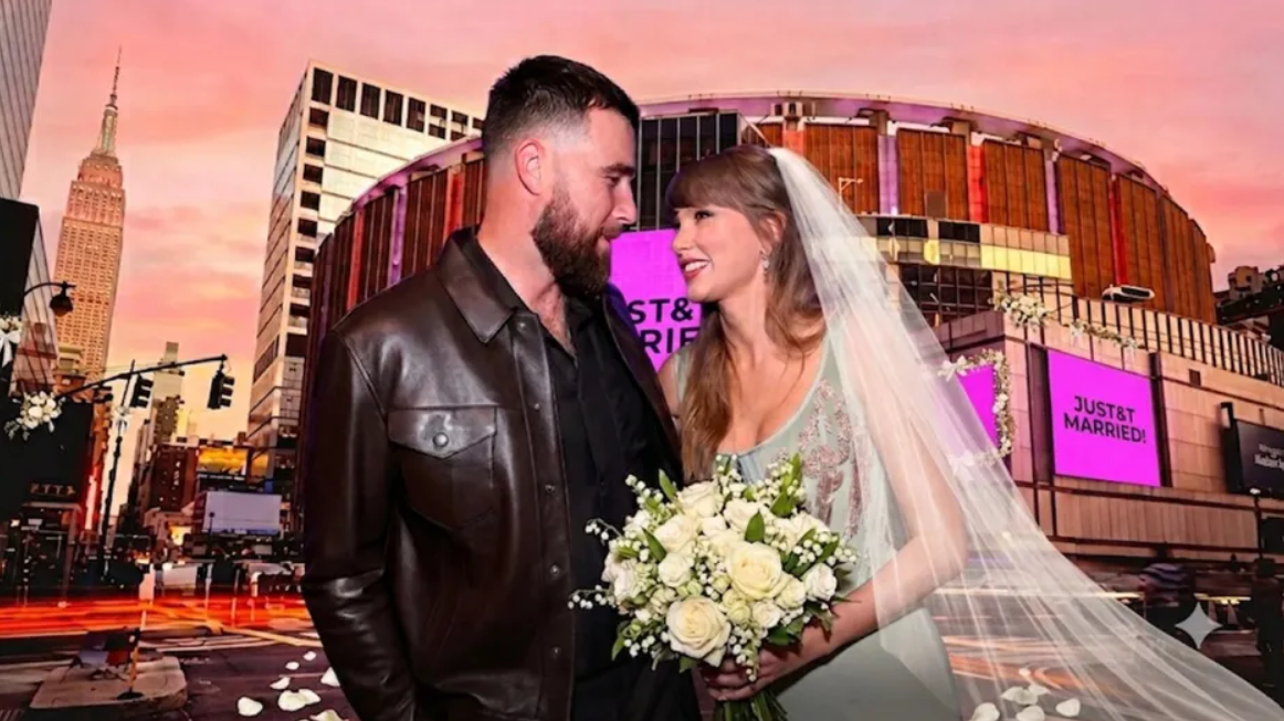Taylor Swift y Travis Kelce se casan en una lujosa ceremonia en el Madison Square Garden
