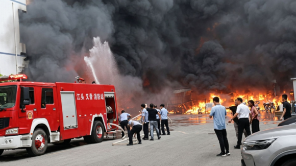 Incendio en fábrica de calzado en China deja 28 muertos; autoridades investigan las causas del siniestro