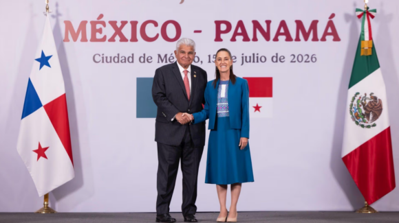 Claudia Sheinbaum y José Raúl Mulino envían mensaje al pueblo de México y Panamá