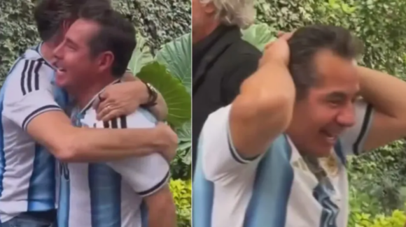 Yordi Rosado desata polémica al celebrar el triunfo de Argentina frente a Inglaterra; redes lo critican