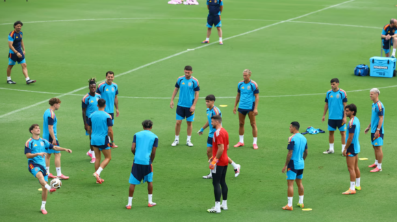 España cancela entrenamiento al aire libre por tormenta antes de la final del Mundial 2026